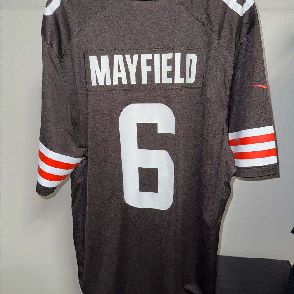 NFL Brown and White Cleveland Browns Jersey